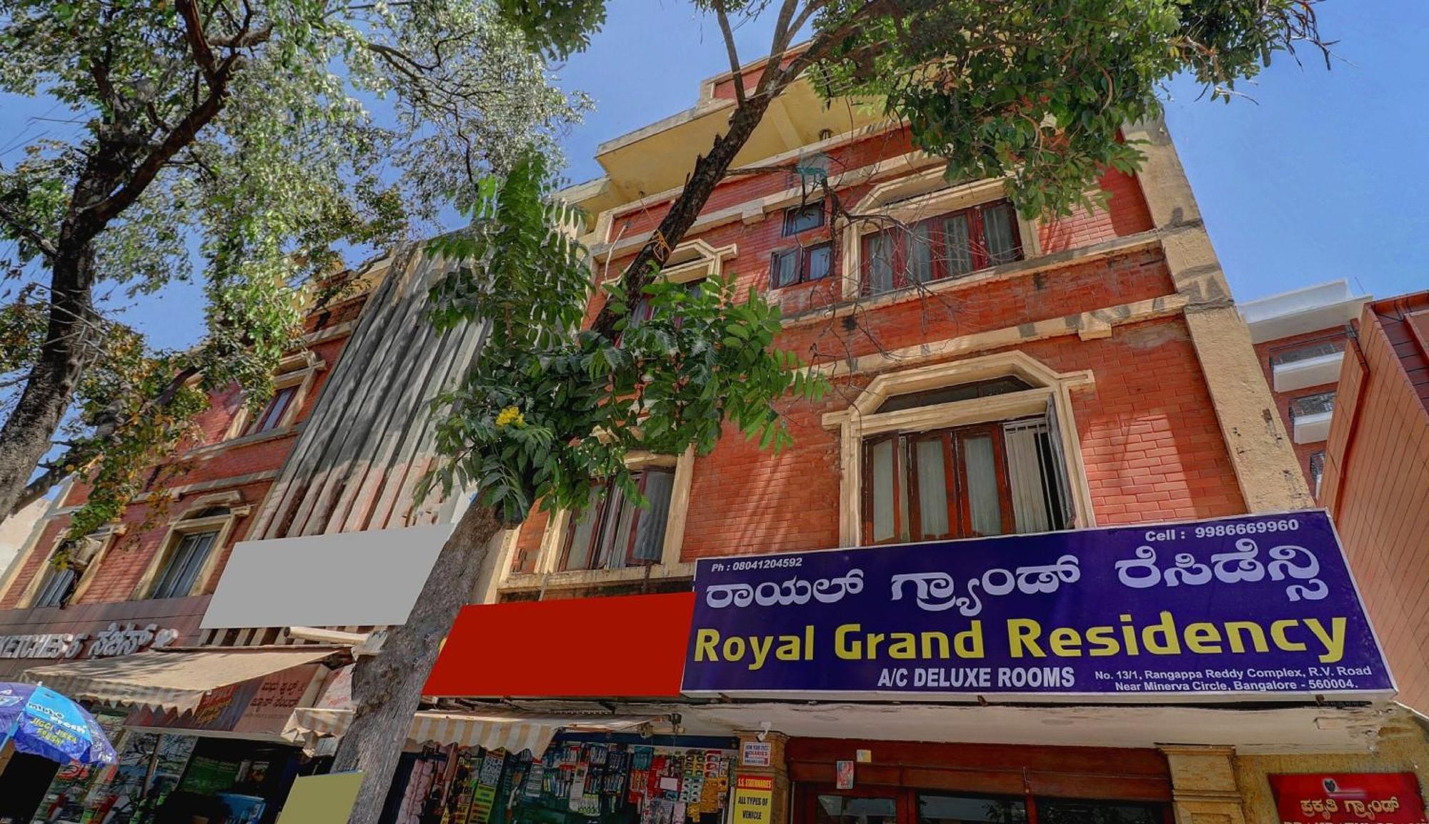 Hotel O Royal Grand Residency Near Lalbagh Botanical Garden Bangalore Exterior foto