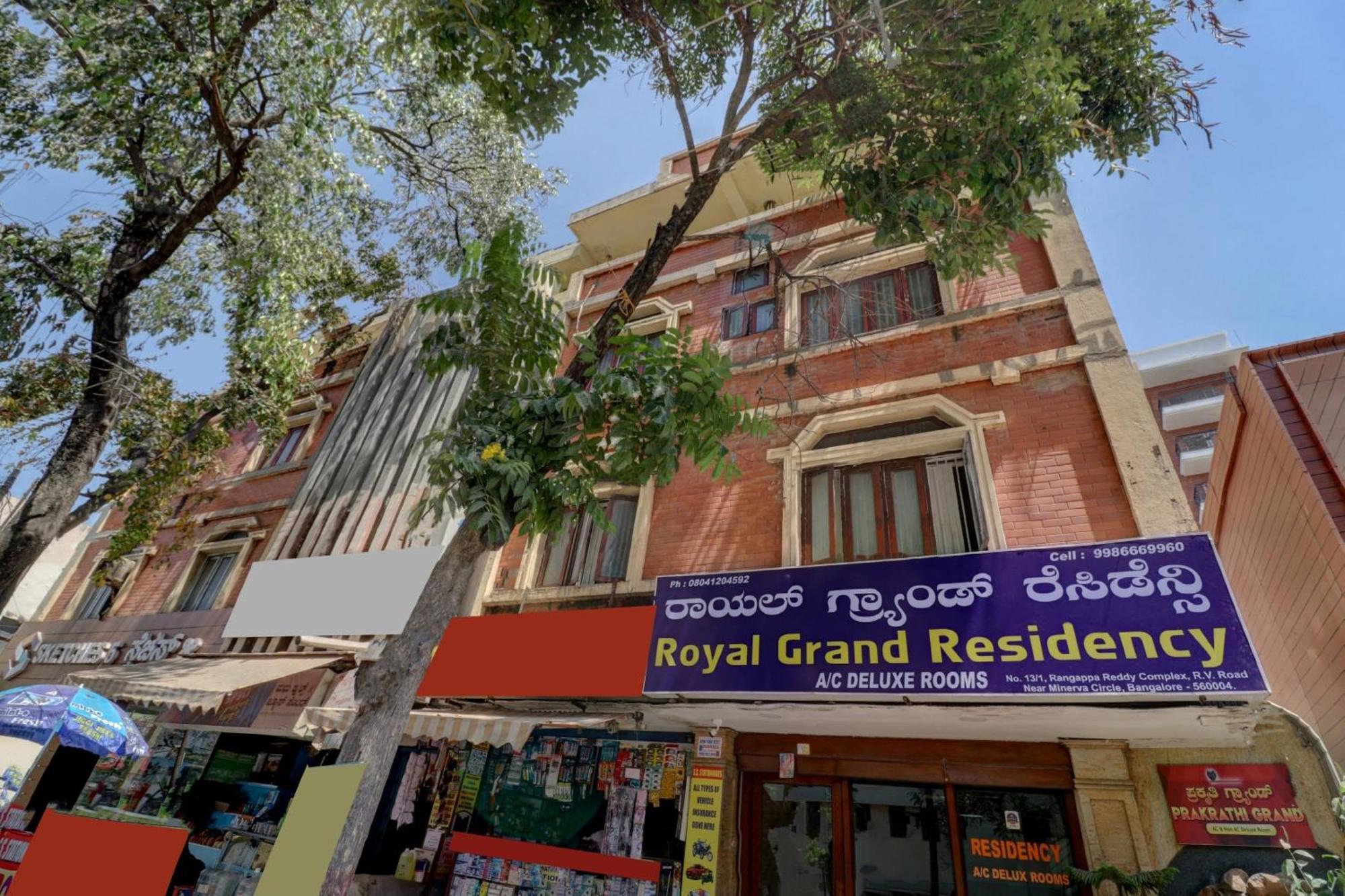 Hotel O Royal Grand Residency Near Lalbagh Botanical Garden Bangalore Exterior foto